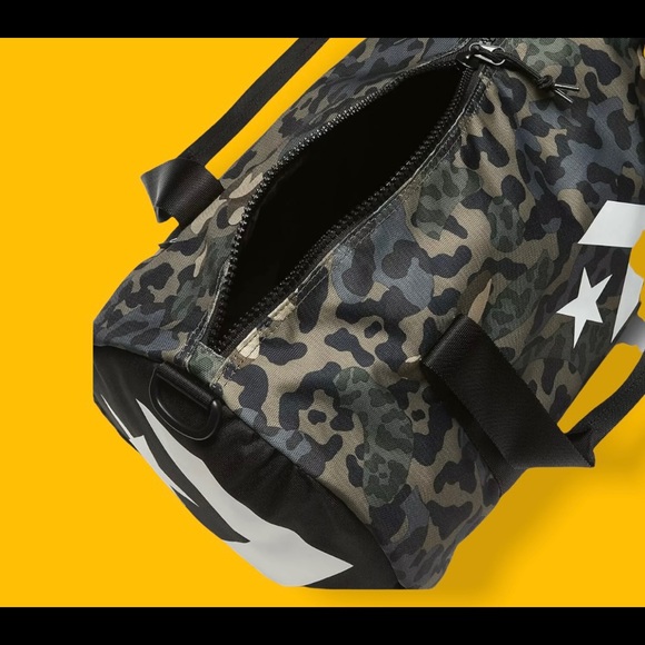 Converse Bags Converse Sport Duffel Gym Travel Bag Green Camo